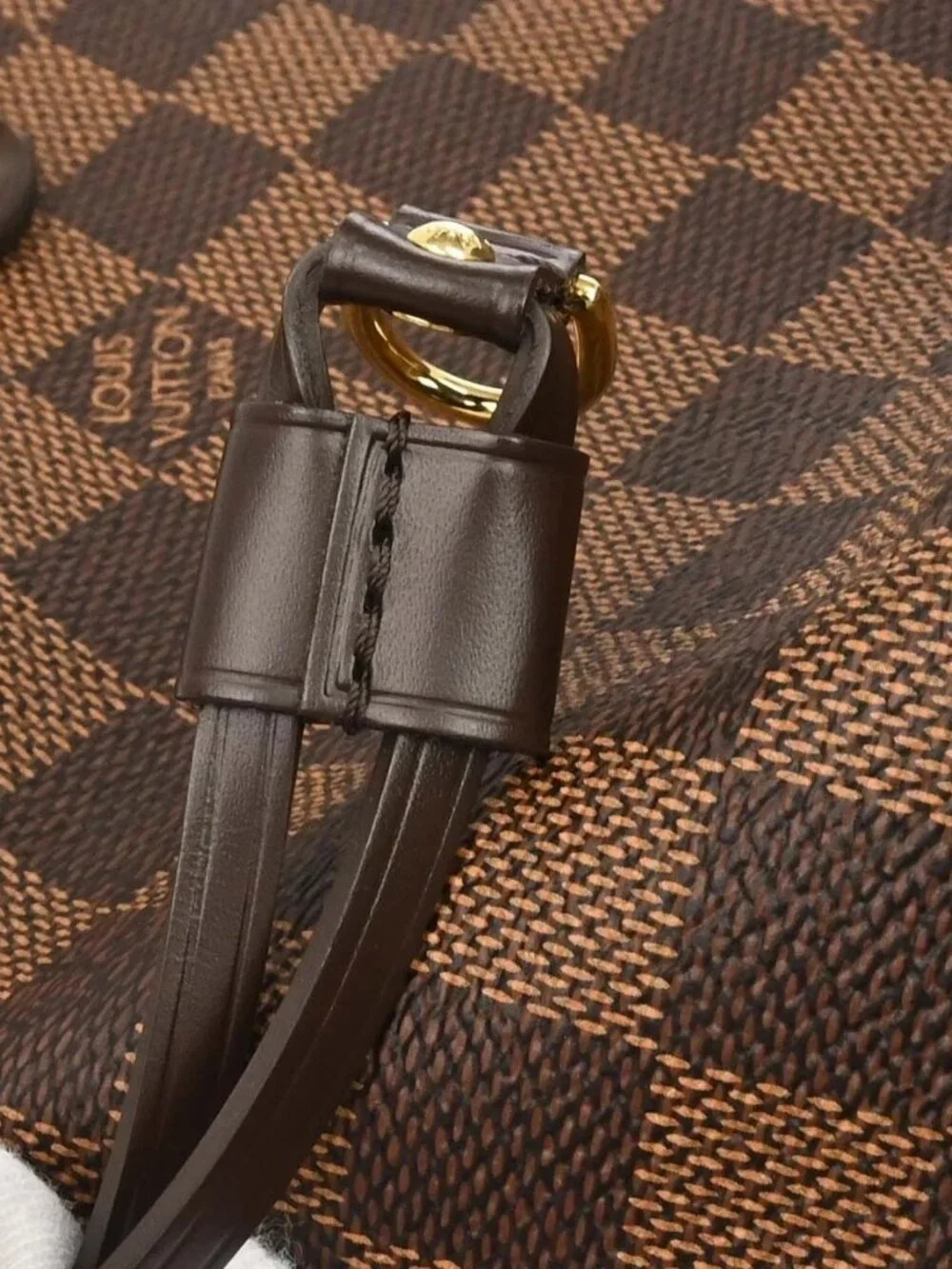 Louis Vuitton Damier Neverfull MM Tote Handbag N51105